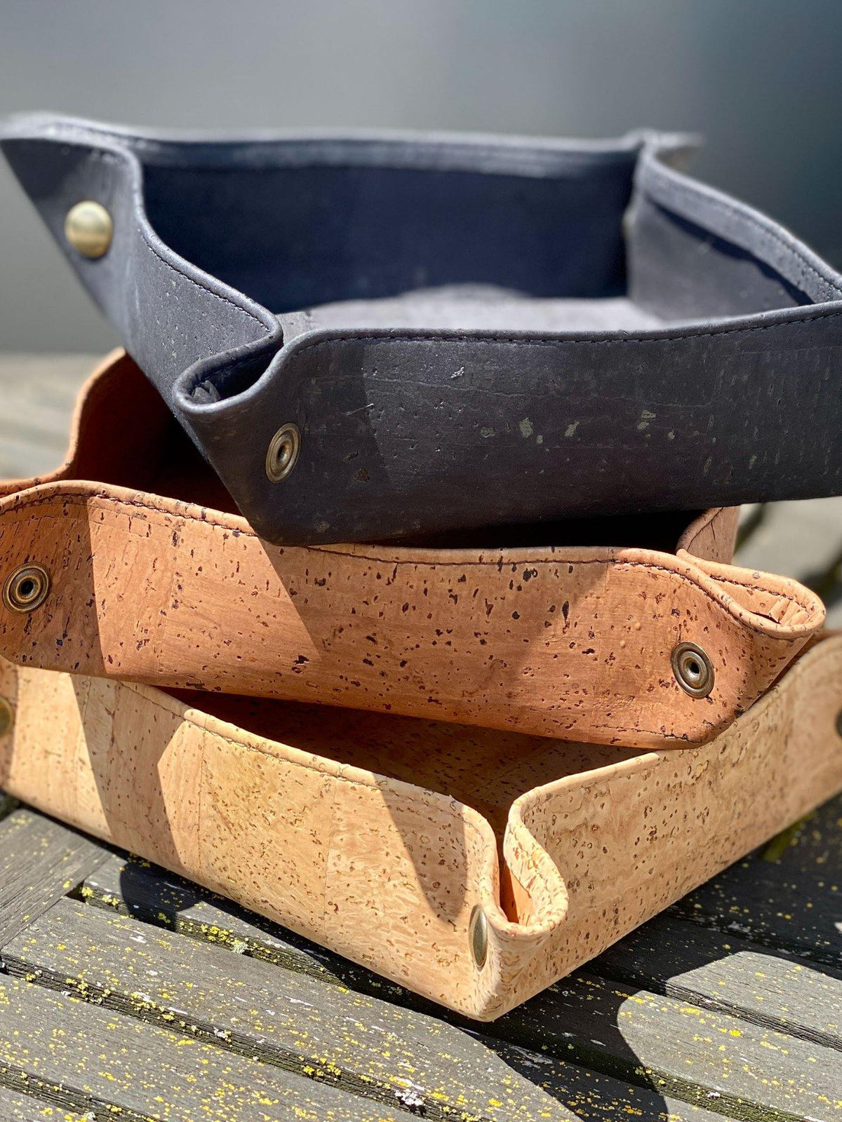 Cork Catch-All Tray for Entryway, Desk & Nightstand