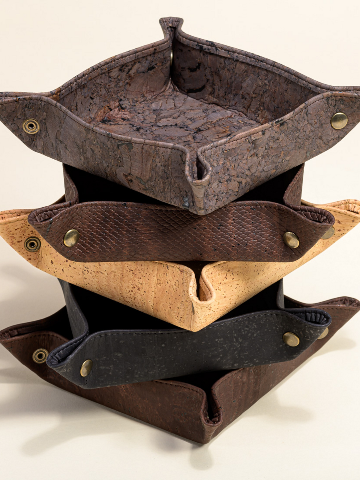 Cork Catch-All Tray for Entryway, Desk & Nightstand