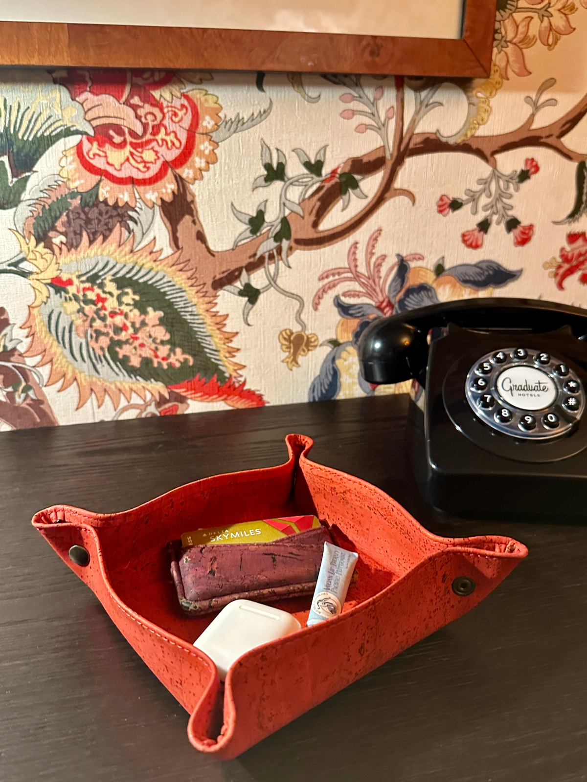 Cork Catch-All Tray for Entryway, Desk & Nightstand